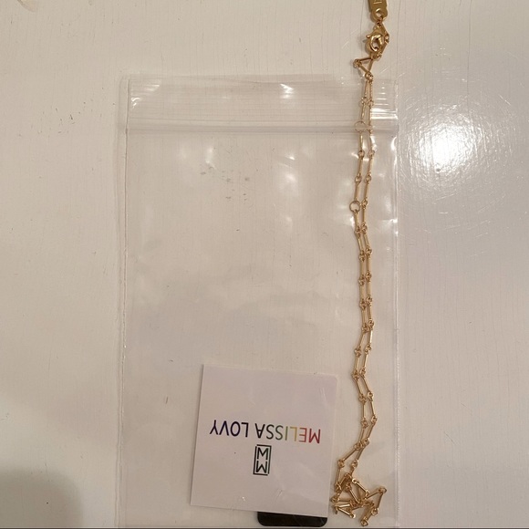 Melissa Lovy Emili Gold Chain Necklace - Picture 2 of 3